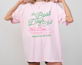 Boat Days Shirt Nautical Lake Cabin Weekend Tee Men Gift Boating Life T Shirt Water Enthusiast Apparel Fishing Trip Outfit Sailing Fan