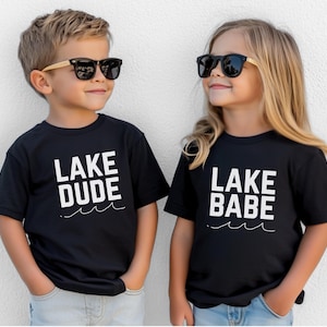 Lake Dude Boys Shirt, lake shirt for baby, lake baby bodysuit, lake baby clothes, lake kids tshirts, lake shirt for kids, lake shirt toddler