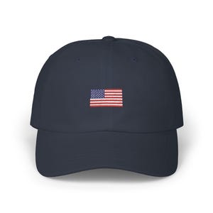 Gorra bordada con la bandera estadounidense, gorra del 4 de julio, gorra bordada, gorra para el día del barco, gorra para el lago, gorra del Día de los Caídos, gorra patriótica, bandera minimalista imagen 5