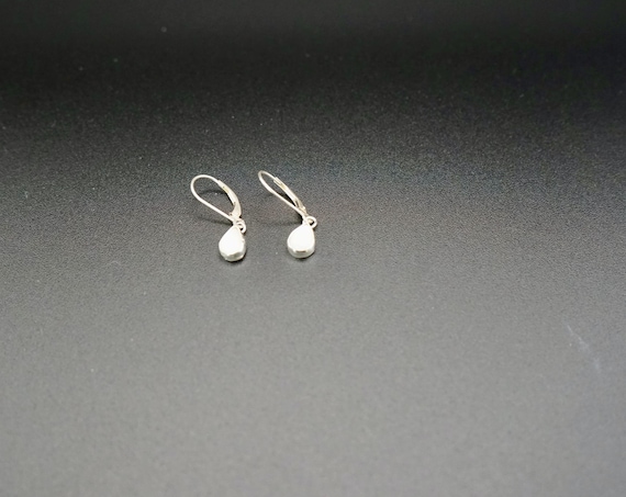Moon Drop Earrings Made to order