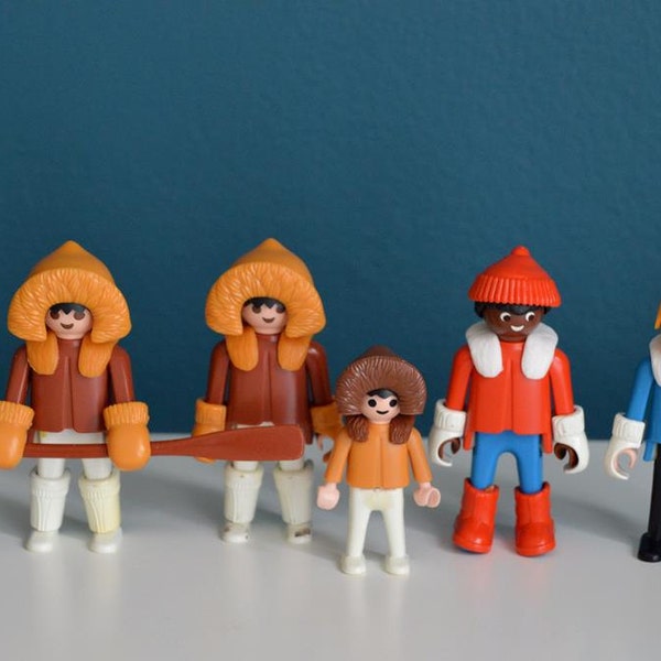 Vintage Collection of Playmobil Polar Expedition Figures