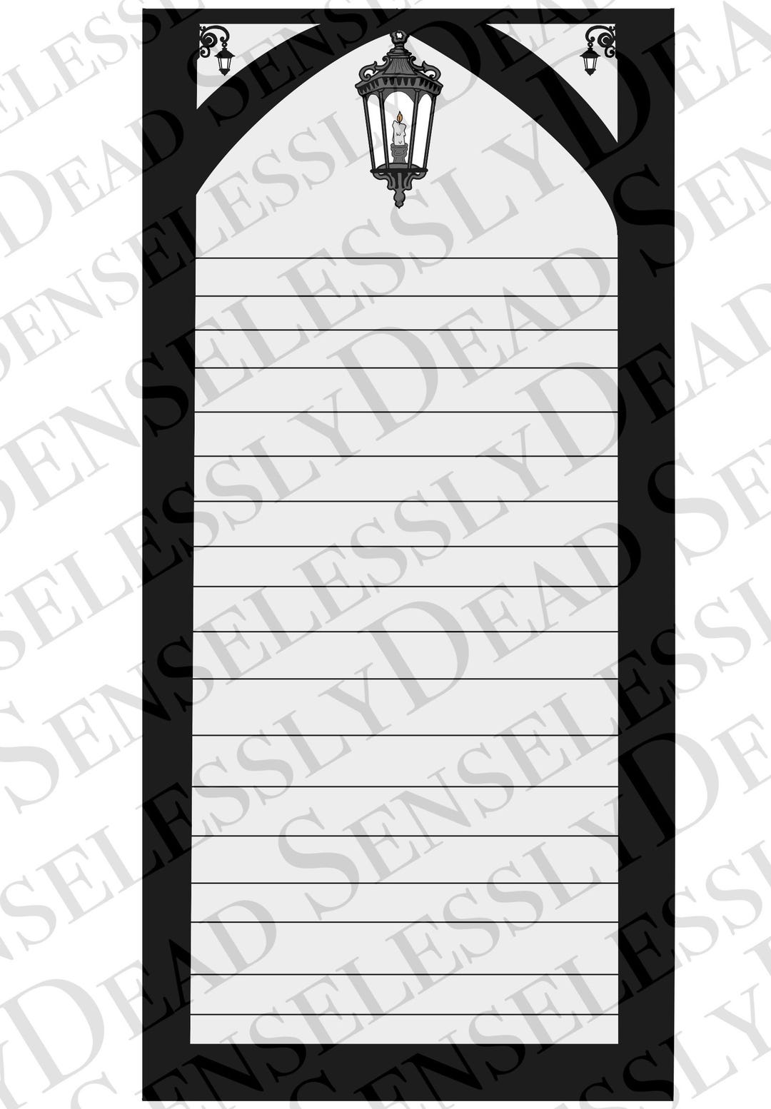 Gothic Todo List - Etsy