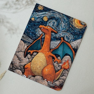 Pokémon Charizard Custom 2026iPad7/8/9/10 Air Mini3/5/6th Gen Pro11/12.9"Inch Cover Funny Flip Book Case Pencil Holder Auto Wake/Sleep