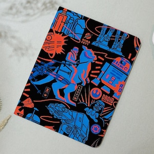 Custodia personalizzata Cyberpunk Era 2026iPad7/8/9/10 Air Mini3/5/6th Gen Pro11/12.9"Inch con divertente libro a libro e portapenne, funzione di accensione/spegnimento automatico.