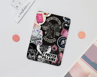 Dark Romance Collage Personalize Kindle Basic 2024 Case,Kindle 8/10/11/12th,Colorsoft PaperWhite 5 Cover,KPW6,PW 6.8-inch,Gift for Friends