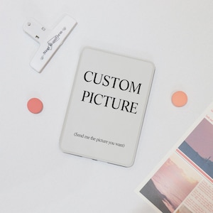 Customize Your Photo Personalize Kindle Basic 2024 Case,Kindle 8/10/11/12th,Colorsoft PaperWhite 5 Cover,KPW6,PW 6.8-inch,Gift for Mom