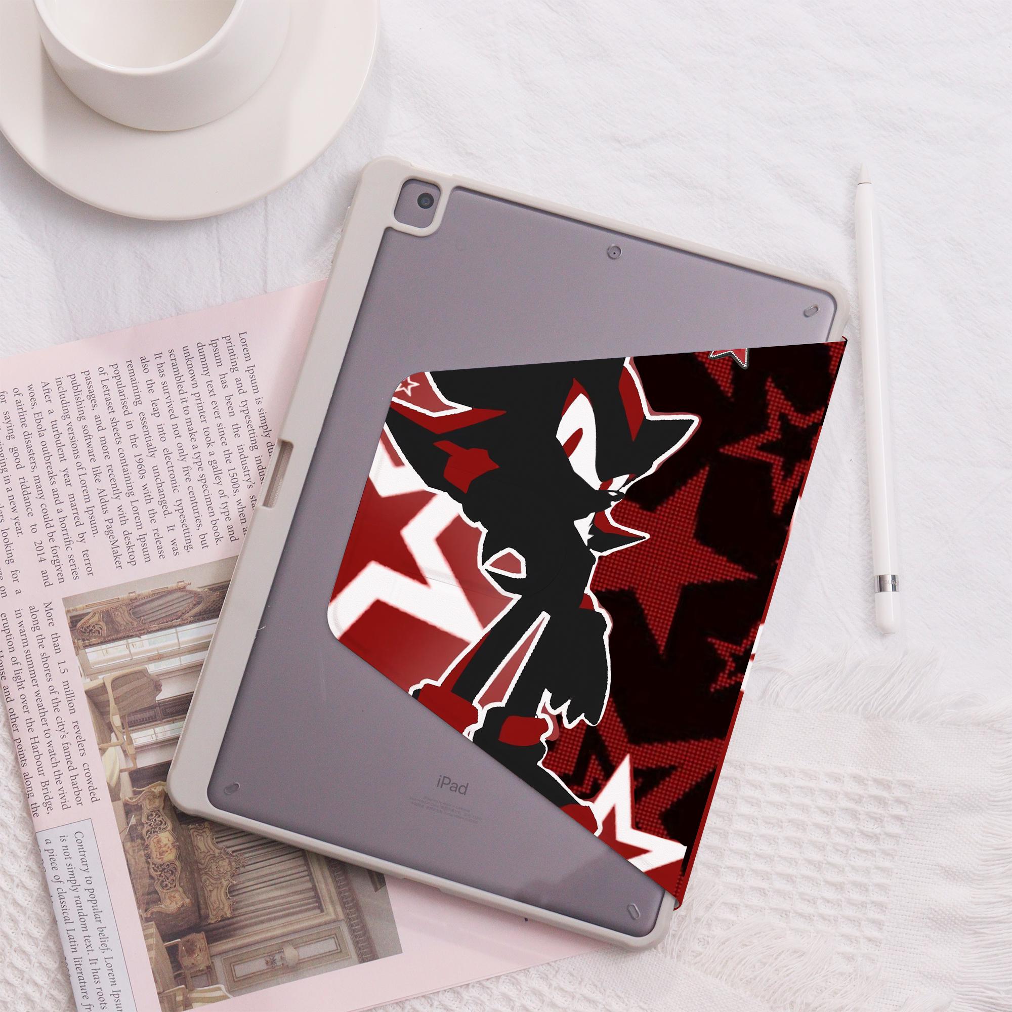 thumbnail image 2 of Red Leather Flip 360° Rotating Stand Case For IPad 5 / IPad 6 9.7-inch 2 of 4