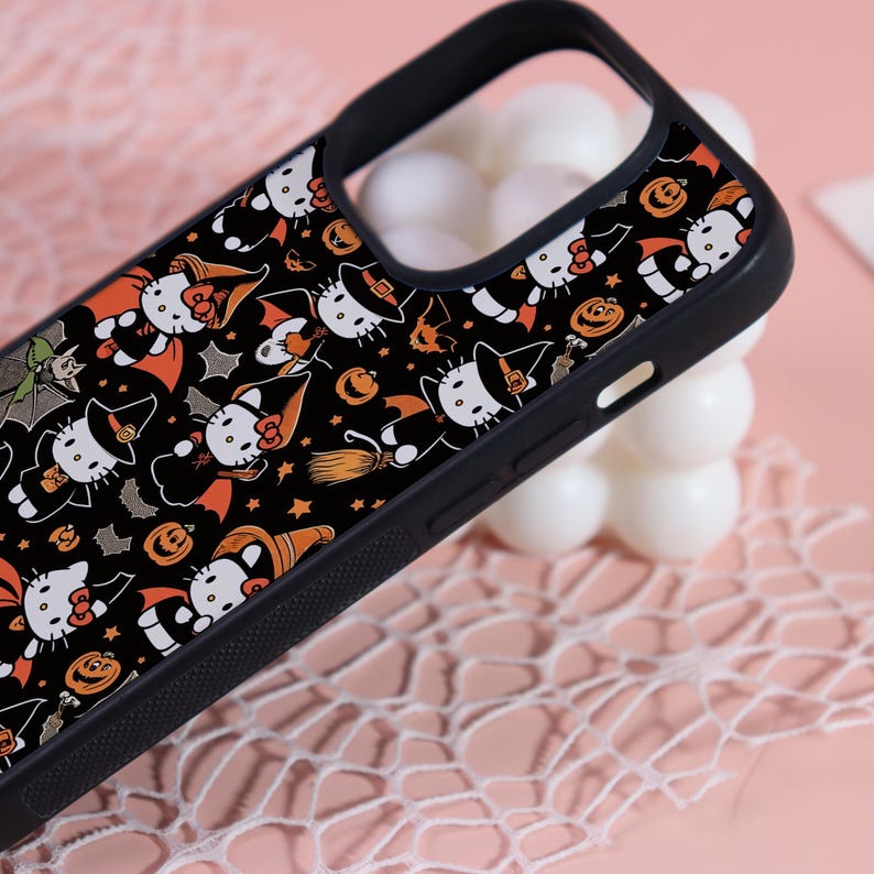 Hello Kitty Halloween Phone Case Personalised iPhone Case,iPhone 16 Pro Max,15 Pro,15 Plus,iPhone 14,13,12,11,XS Case,Custom Case,Gift idea bild 4