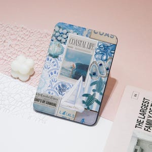 Coastal Life-Inspired Kindle Case,Personalised Case Cover for Kindle 8th Paperwhite 6''7''2024,Kindle Colorsoft Paperwhite Case 10 11th 12th
