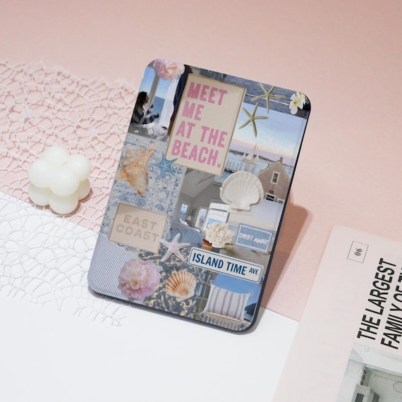 Coastal Retreat Kindle Case,Personalised Folio Case Cover For Kindle 10/11/12th 6",Kindle Colorsoft Paperwhite Case 10th 11th 12th