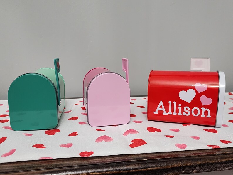 Valentines Day Mini Mailbox for Kids, Classroom Valentine Box, - Etsy