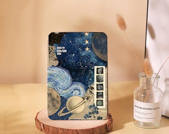 Custom Starry Night Star Letter Kindle Case: Custom Fit, Durable Protection