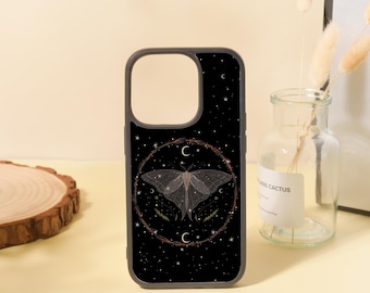 Custom Butterfly Black Bottom Pattern iPhone Case for iPhone 15 14 13 12 11/Pro Max Mini 7 8 XR XS X Shockproof Phone Cover with Custom Name