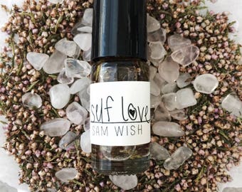 SELF LOVE Healing Scent // Essential Oil Blend // Perfume Oil // All Natural // Organic // Vegan