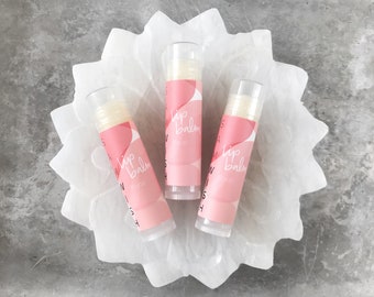 Organic Floral Lip Balm // All Natural