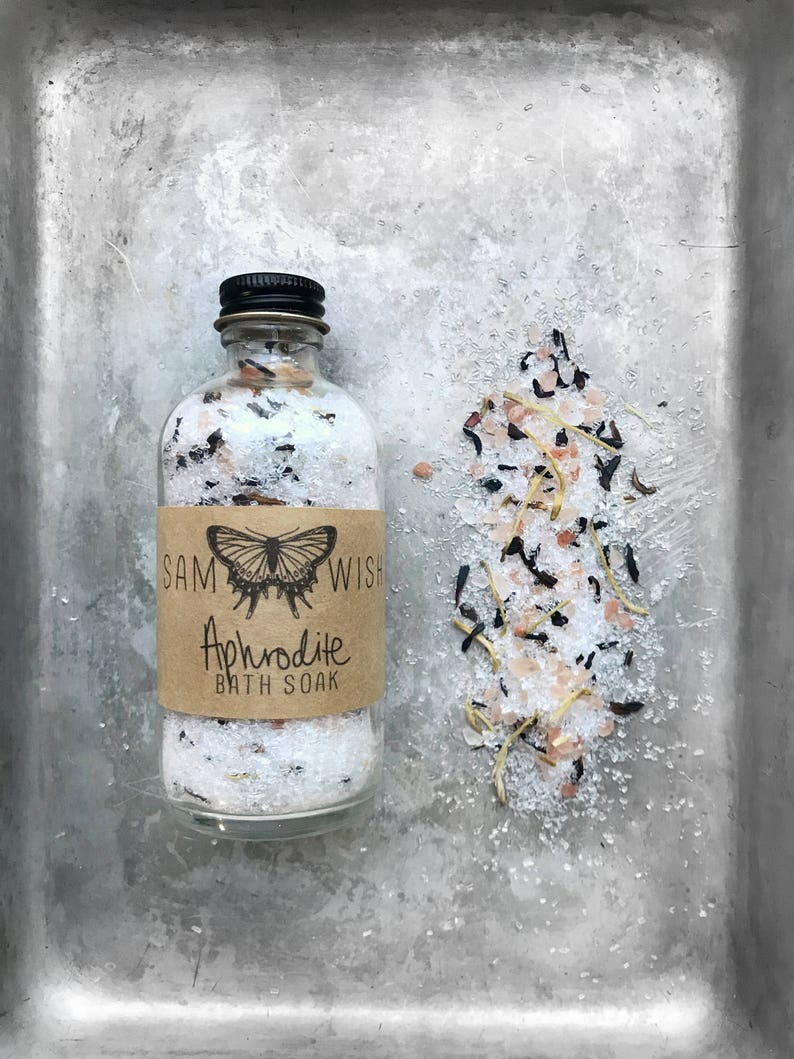 Aphrodite Bath Soak All Natural Organic Vegan image 4