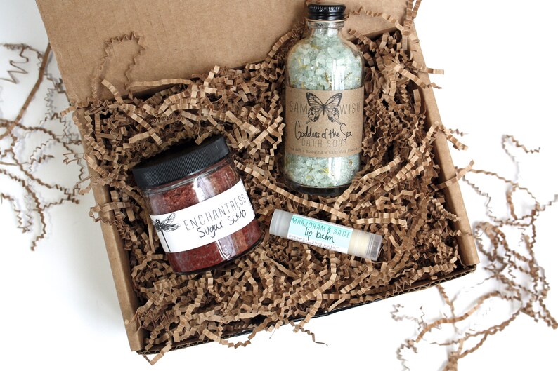 Spa Gift Set // Small // Organic Bath // Bath Set // For