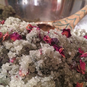 Organic Goddess of the Sea Sugar Scrub // All Natural // Vegan image 7