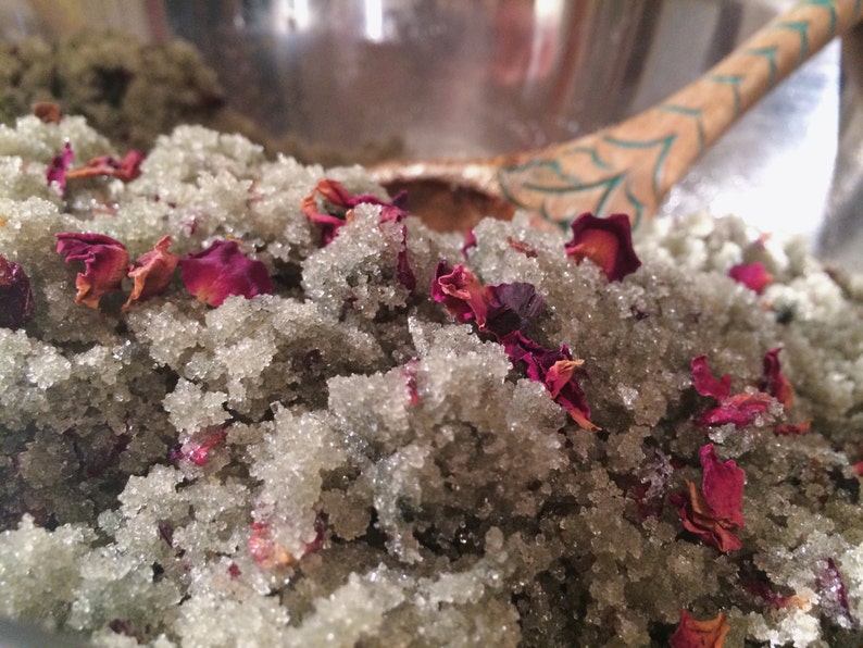 Organic Goddess of the Sea Sugar Scrub // All Natural // Vegan image 7