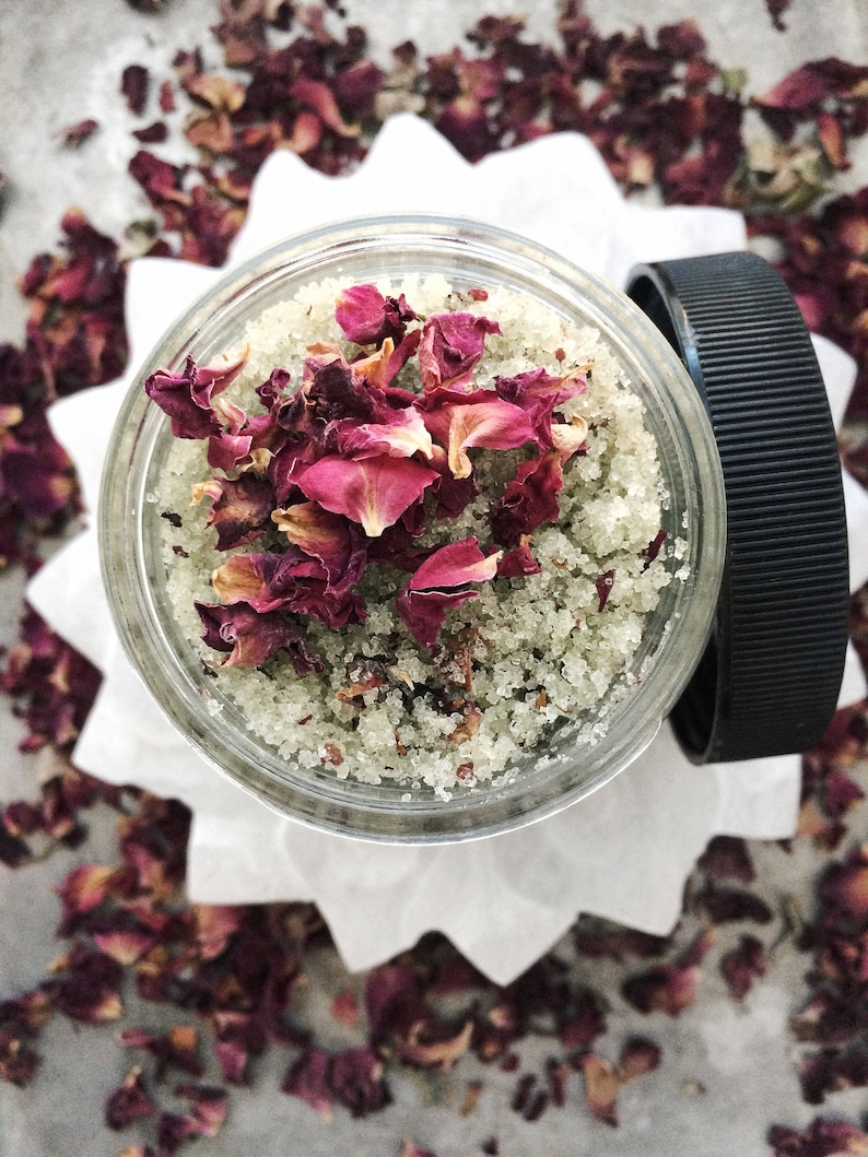 Organic Goddess of the Sea Sugar Scrub // All Natural // Vegan image 1