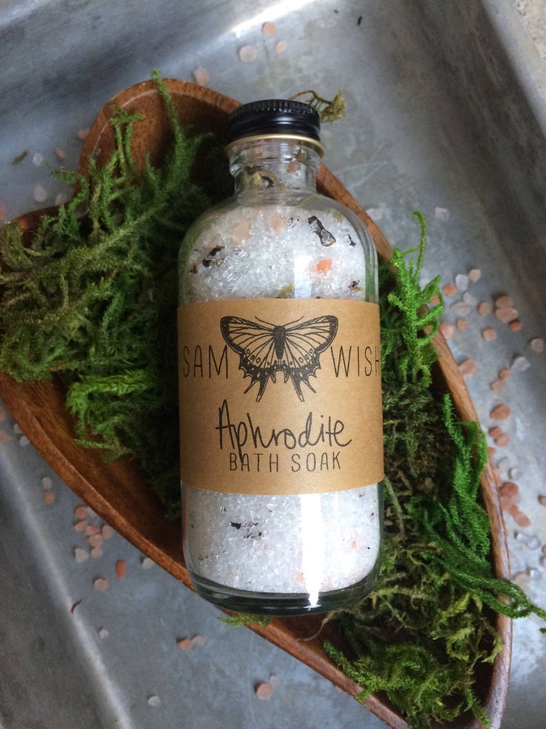 Aphrodite Bath Soak All Natural Organic Vegan image 8