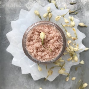 Rose & Neroli Face Scrub // All Natural // Organic // Vegan image 3