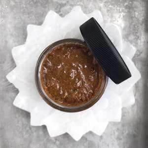 Honey & Turmeric Face Scrub // All Natural // Organic image 4