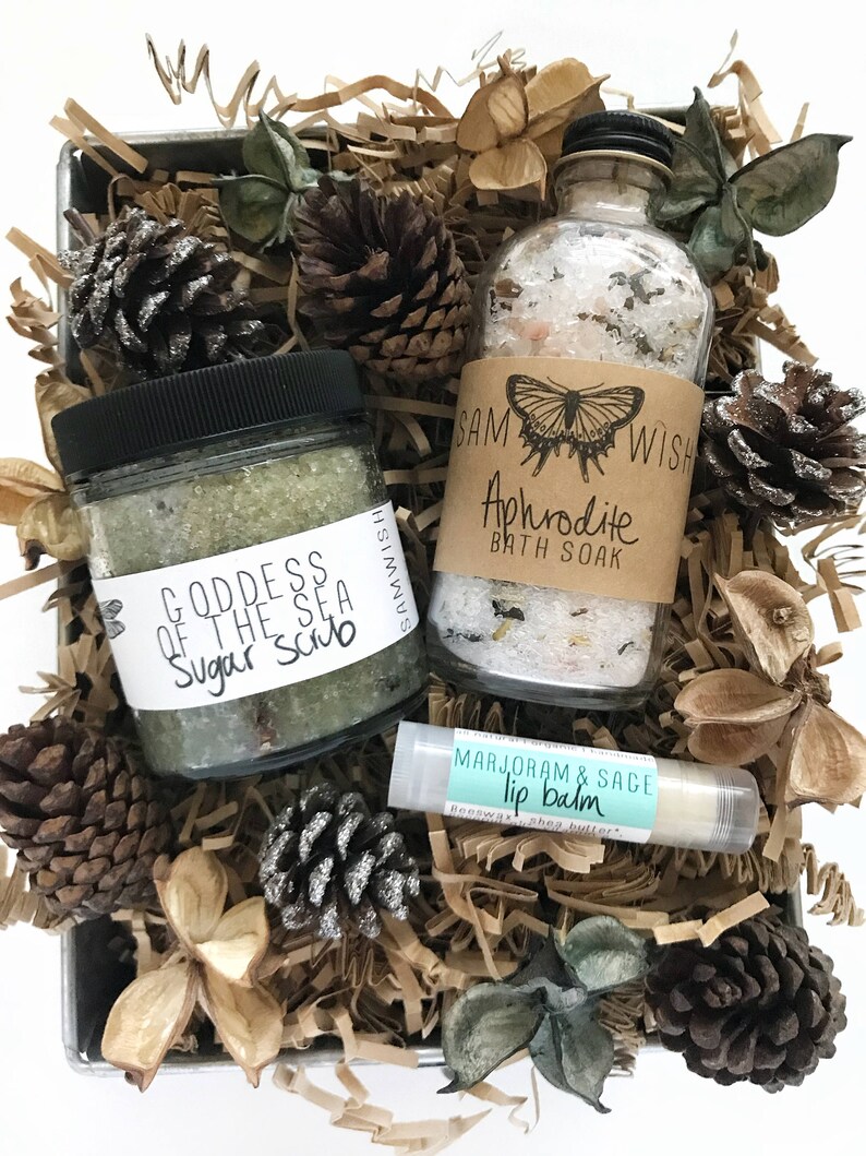 Spa Gift Set // Small // Organic Bath // Bath Set // For