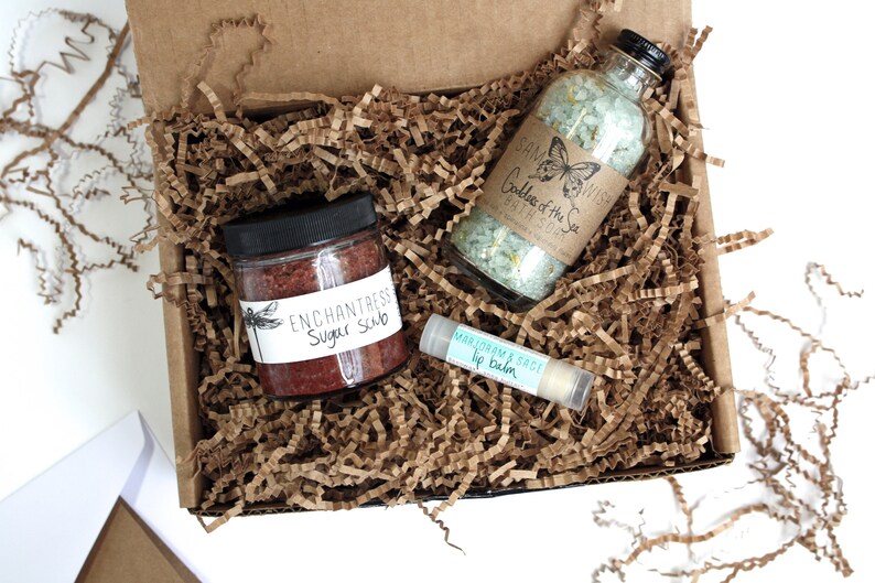 Spa Gift Set // Small // Organic Bath // Bath Set // For