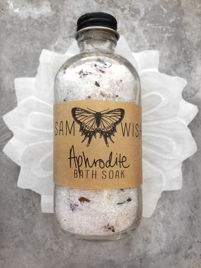 Aphrodite Bath Soak All Natural Organic Vegan image 5