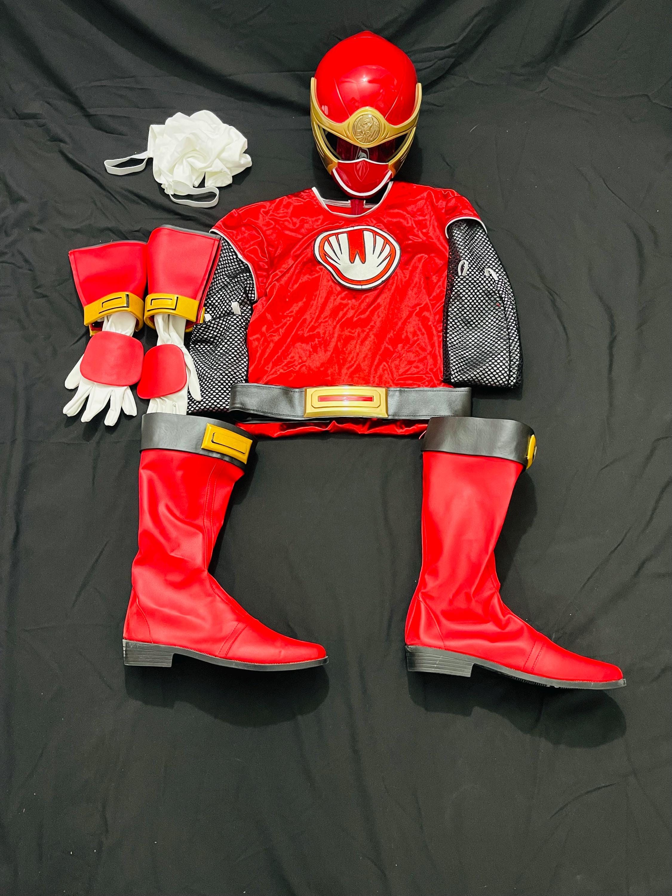コスプレ衣装 RT-143711 1/1 Hurricane Red – Ninja Storm Red Cosplay Costum Suit - Etsy