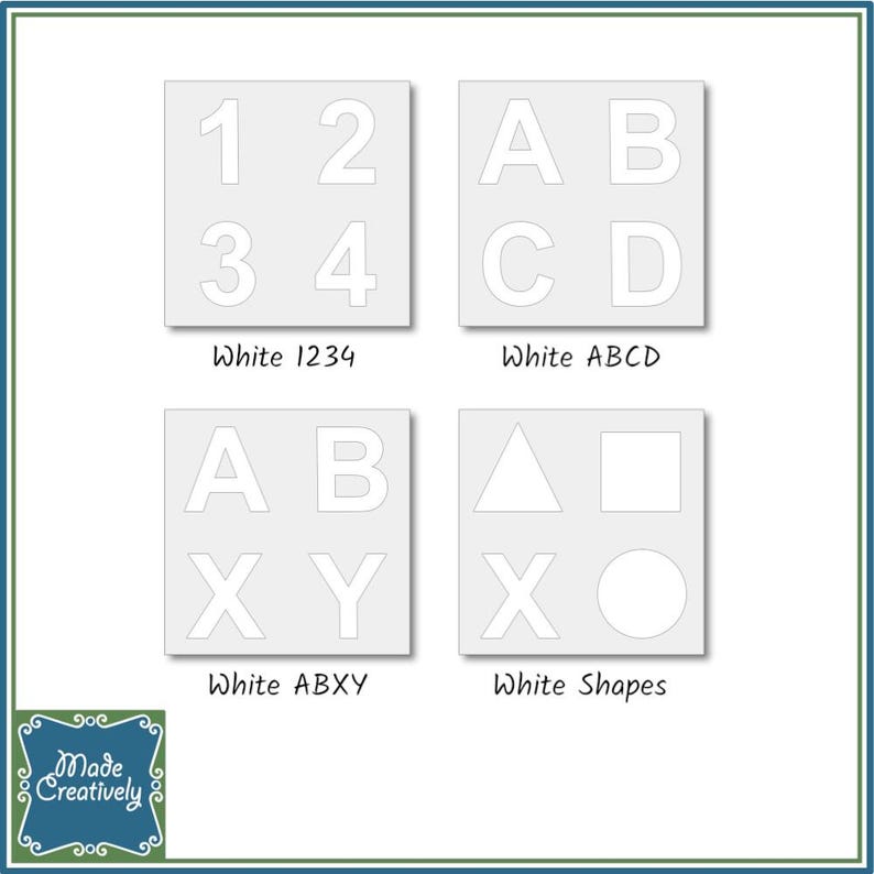 Video Game Controller Button Vinyl Stickers image 11