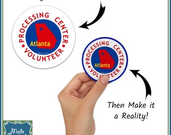 Custom Scout Troop Patch/Abzeichen (Kreis) - Gestalte dein eigenes!