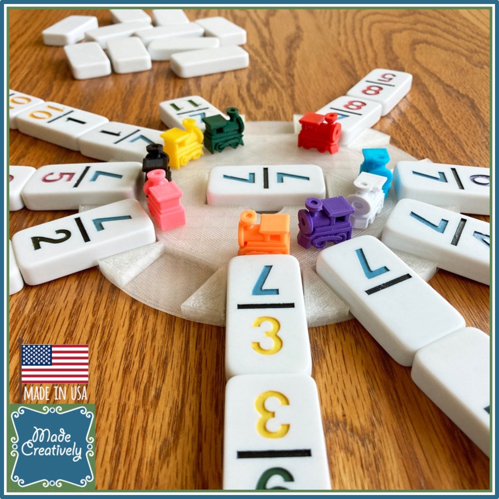 3dprinted Train Game Pieces & Station Hub Set for Mexican Etsy