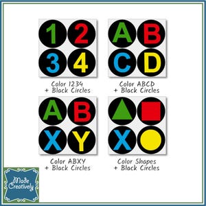 Video Game Controller Button Vinyl Stickers image 9