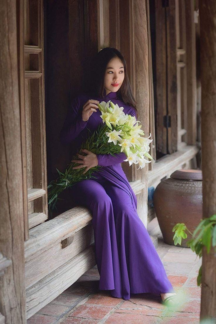 Ao dai dep - Etsy 日本