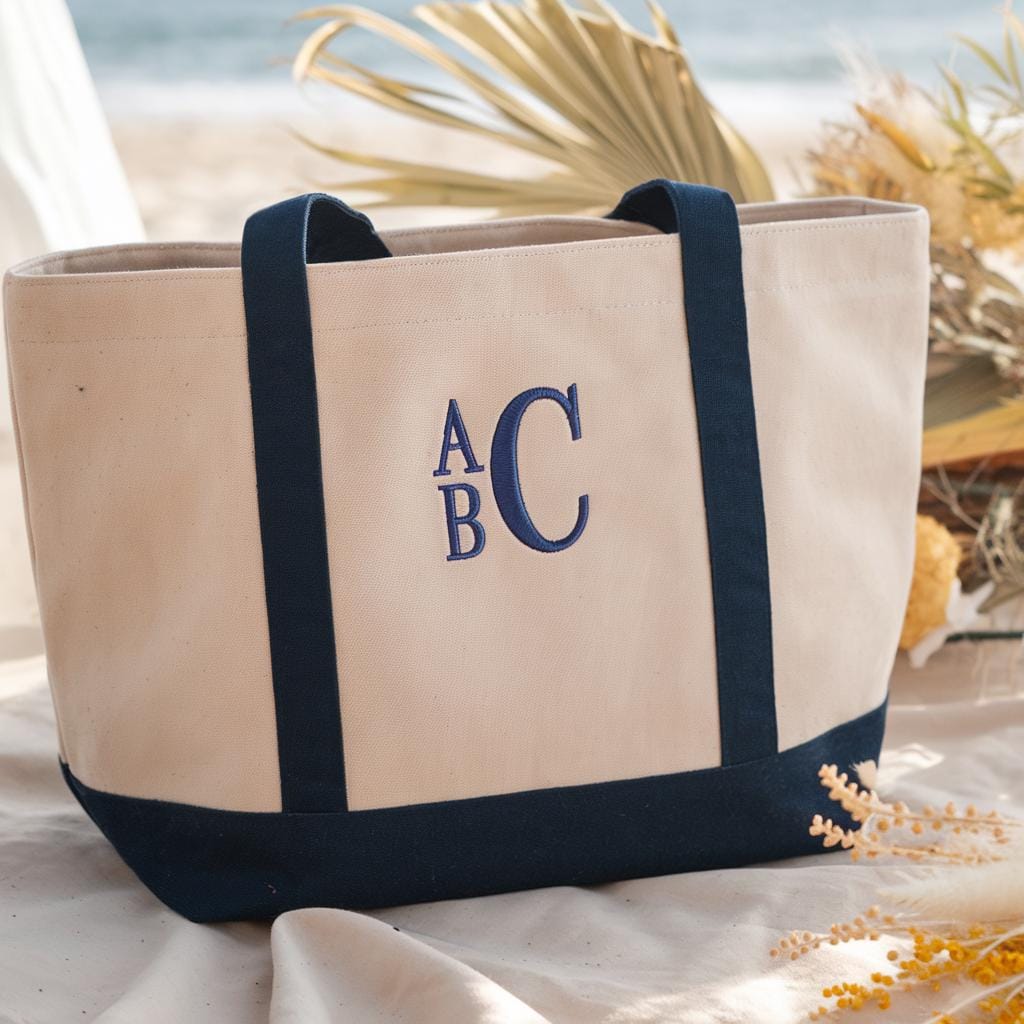 Monogrammed Tote Bag