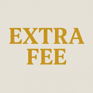 Additional Charge: Shipping, Customized Request image 2