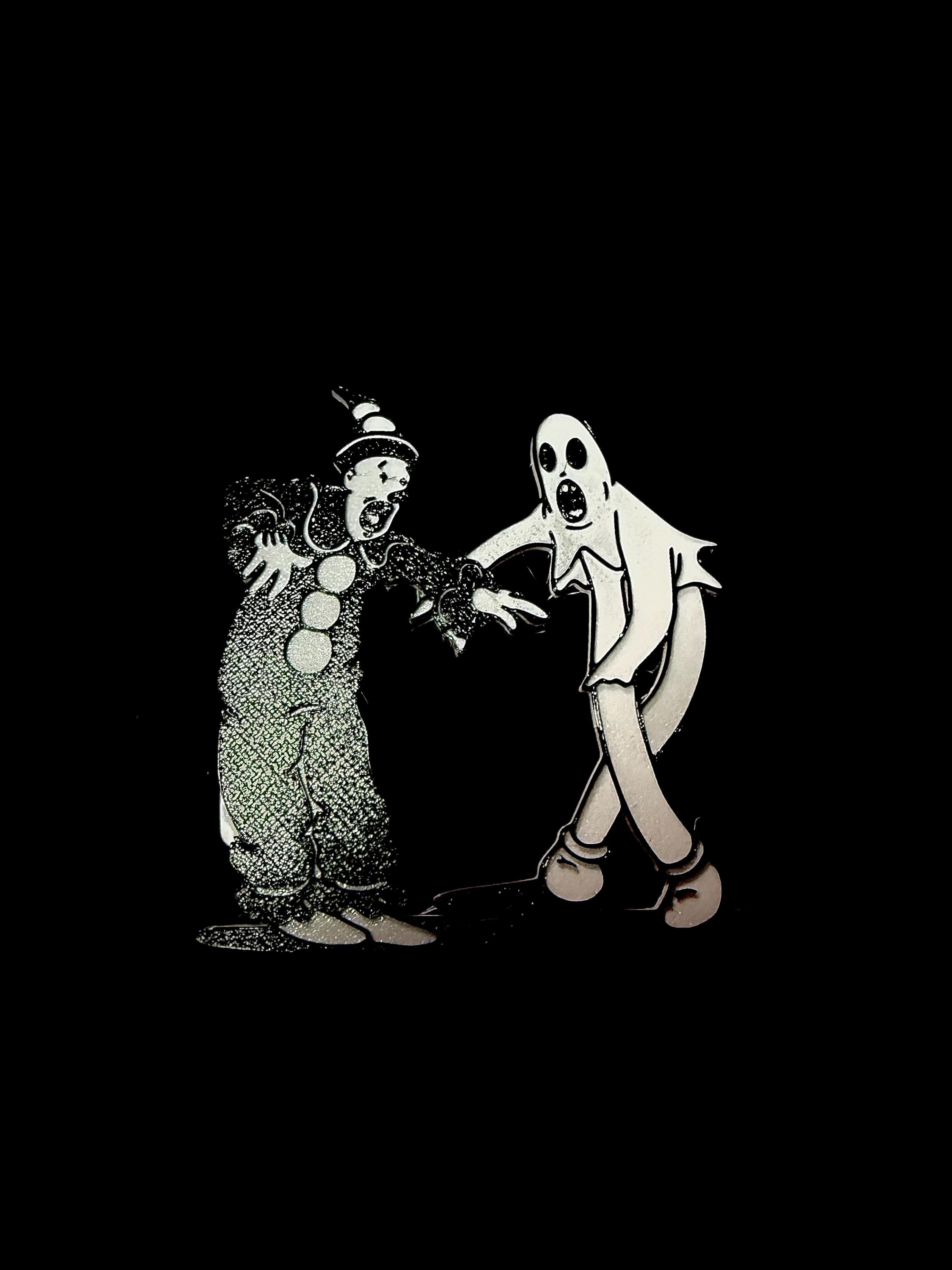 Coco the Clown and Ghost Stomp Pad