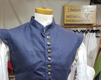 IN STOCK Natural Waist 100% linen doublet