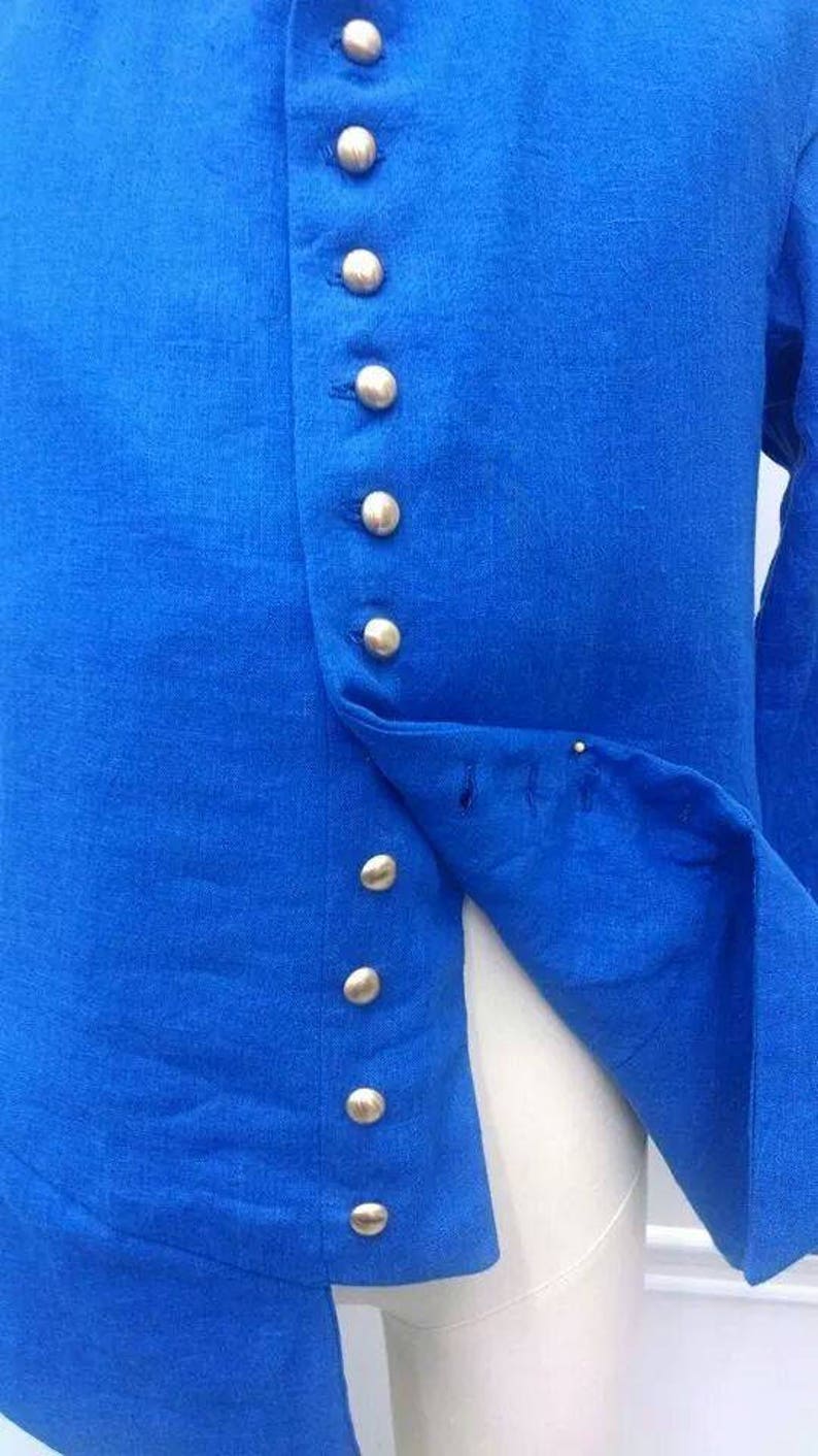 Stock Linen Fencing SET Sleeveless Doublet /& gusseted Shirt