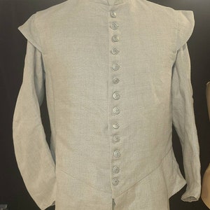 MTO 100% linen sleeves for Doublet fencing SCA