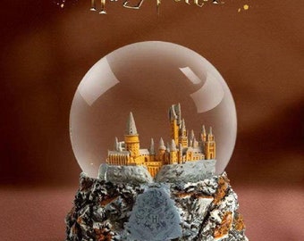 Harry Potter Hogwarts Snow Globe - Magical Wizarding World Gift for Fans