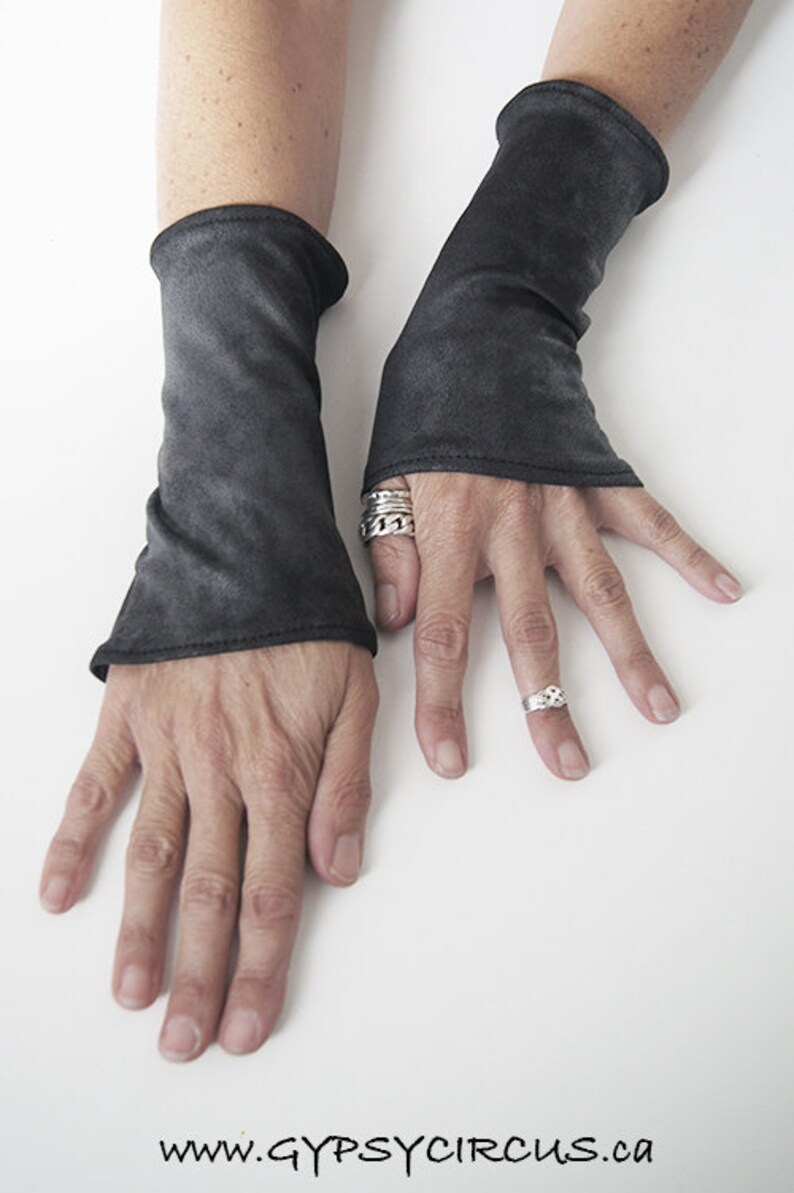 Cuffs Wrist Cuffs Burning Man Fashion Black Gloves Etsy