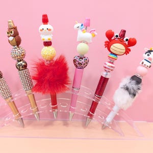 FUN Perlenstifte, die Sie zum Mittelpunkt der Aufmerksamkeit machen! Diese sind perfekt für die Schule oder das Büro oder als lustiges Geschenk!