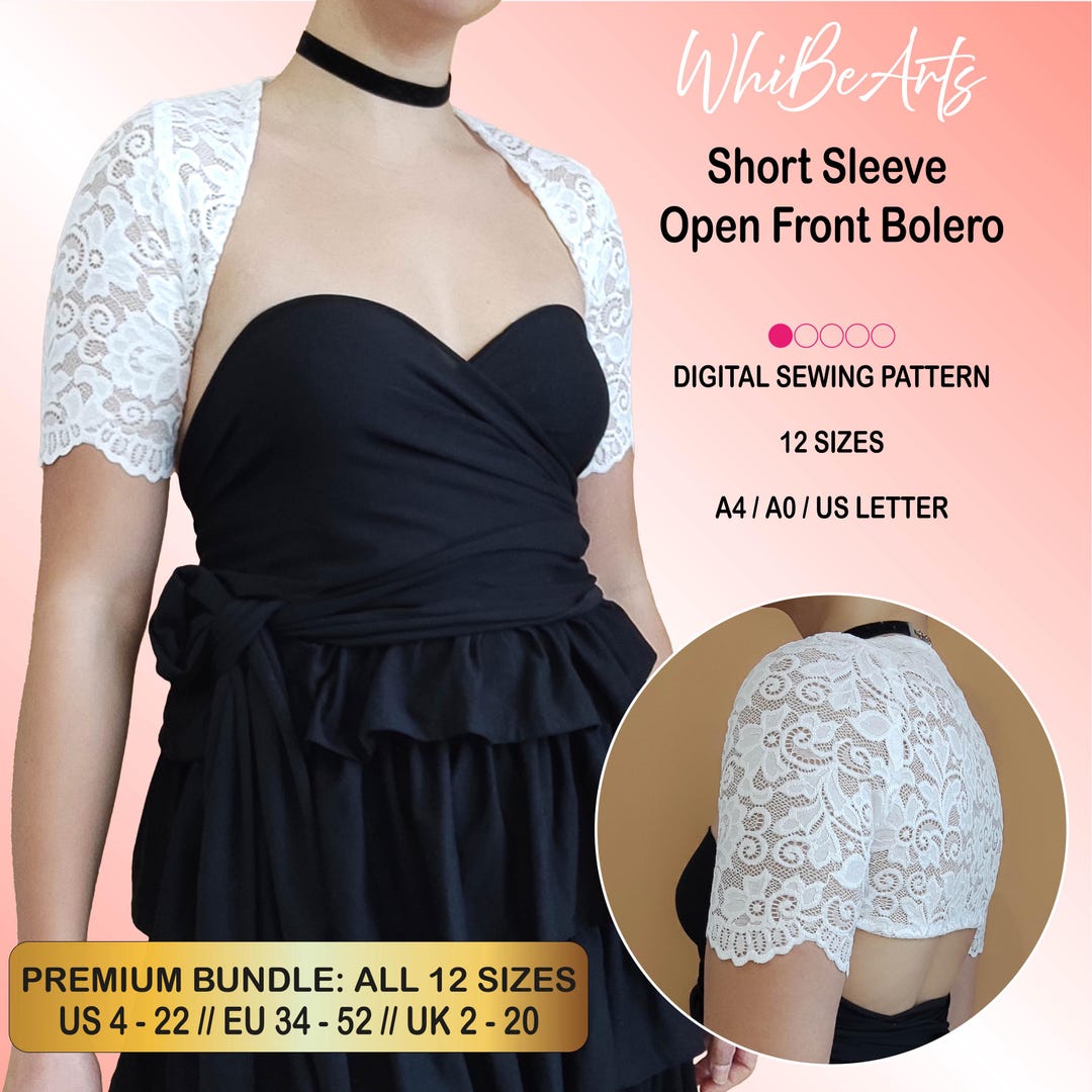 ボレロ AERMA flare lace sleeve short bolero flare lace sleeve short bolero | AÉRMA boutique