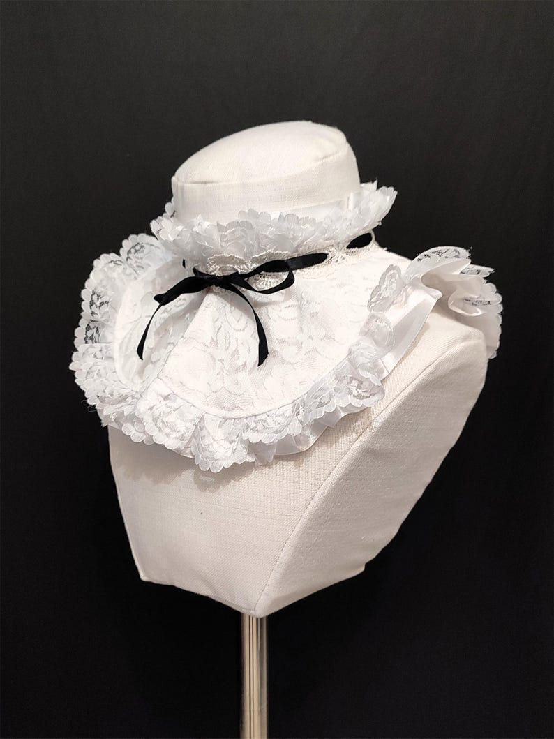 Detachable Ruffled Collar PDF Sewing Pattern, With Instructions - Etsy