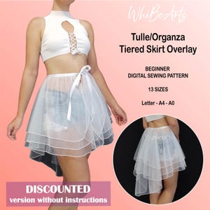 Organza Skirt - Etsy