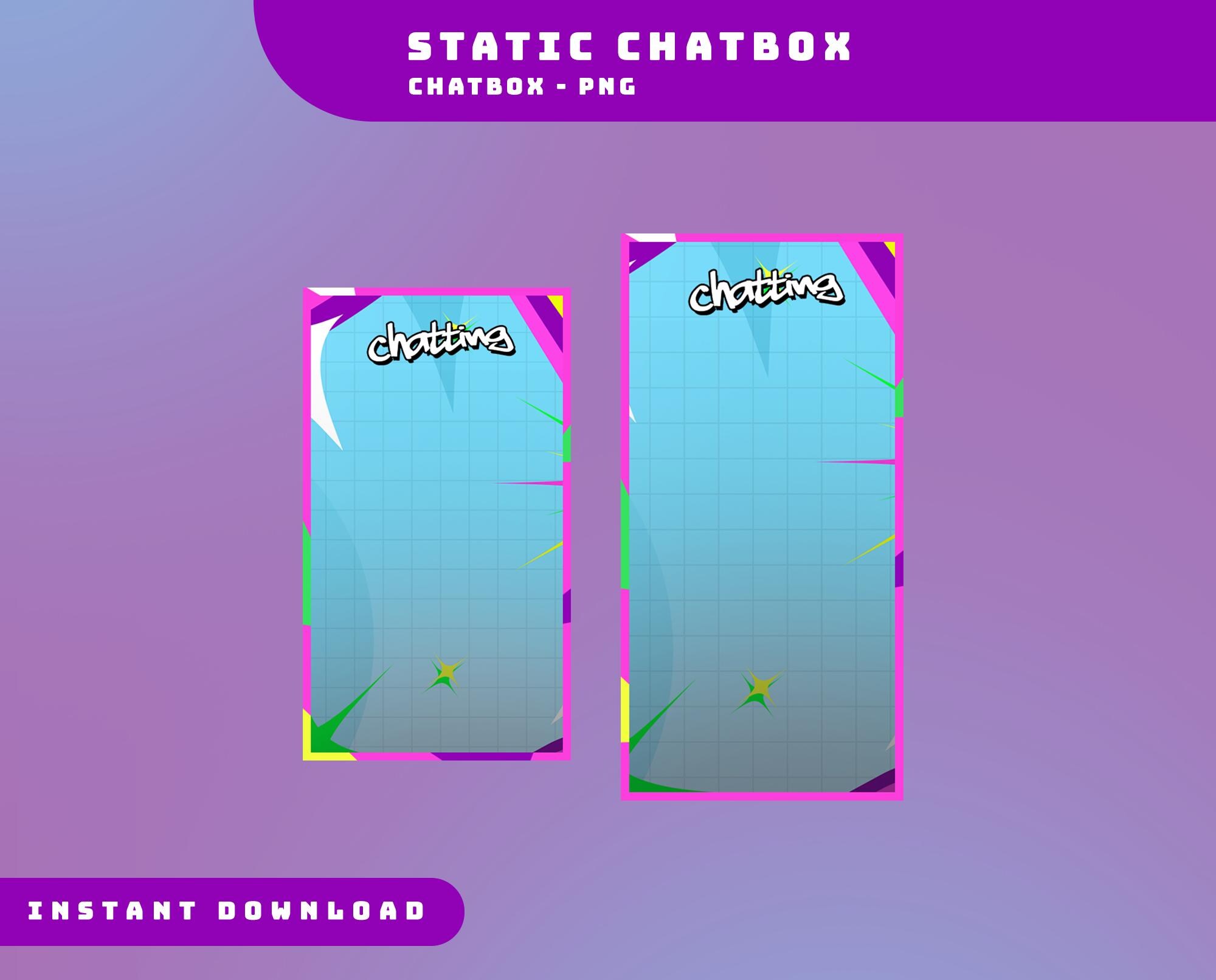 Colorful Animated Stream Overlay Package, Comic Stream Overlay, Arcade ...