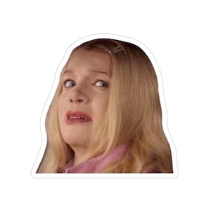 White Chicks Meme Kiss-Cut Stickers - grappig stickerpakket voor laptop, bidon, telefoon, auto - trendy vinylstickers, graplabels, stickerset,